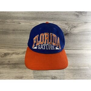 Vintage Reebok Florida Gators‎ SnapBack Hat Cap Mens Adjustable Blue Orange